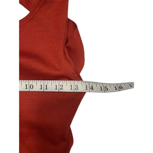 Sage Women's Burgundy Sleeveless Dress - Picture 5 of 7